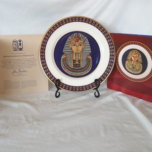 The Treasures Of Tutankhamun Plate "The Mask of Tutankhamun - Limited Edition